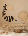 Safari Zebra – Wooden Wall Decoration