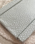 Standard Changing Mat - Sage Green Spots