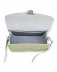 Olympia Handmade Leather Bag - Sage Green