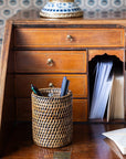 Savannah Pen Pot / Bottle Holder - Brown
