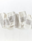 Cotton Napkins in Natural Ribbed Weave