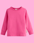 ScandiBugs Own Label Organic Long Sleeve Top - Bubblegum Pink