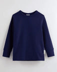 ScandiBugs Own Label Organic Long Sleeve Top - Deep Sea Navy