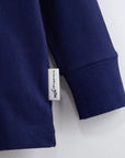 ScandiBugs Own Label Organic Long Sleeve Top - Deep Sea Navy