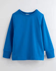 ScandiBugs Own Label Organic Long Sleeve Top - Peacock Blue