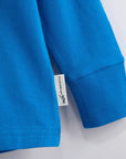 ScandiBugs Own Label Organic Long Sleeve Top - Peacock Blue