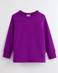 ScandiBugs Own Label Organic Long Sleeve Top - Perfectly Purple
