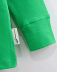 ScandiBugs Own Label Organic Long Sleeve Top - Tropical Green