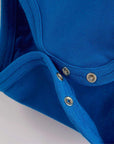 ScandiBugs Own Label Organic Long Sleeve Vest - Peacock Blue
