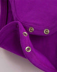 ScandiBugs Own Label Organic Long Sleeve Vest - Perfectly Purple