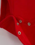 ScandiBugs Own Label Organic Long Sleeve Vest - Roaring Red