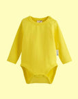 ScandiBugs Own Label Organic Long Sleeve Vest - Sunshine Yellow