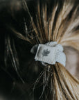Black Plastic-Free Hair Ties - 6 Pack