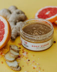 Ginger Body Scrub with Salt – Smooth Skin & Anti-Cellulite by Vegan Fox at www.brixbailey.com