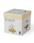 Premium stacking blocks set with 1-10 animal illustrations, educational counting toy for toddlers, stylish Danish-designed nursery decor by Ella James at brixbailey.com
