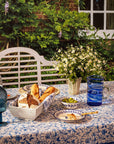 Wiltshire Long Rattan Basket in White