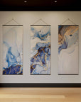 Watercolour & Gold Marble Tapestry