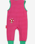 Premium Soft Organic Cotton Baby Romper with Deer and Mushroom Print for Autumn by Toby Tiger at brixbailey.com