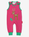 Premium Organic Cotton Baby Romper with Deer and Mushroom Print for Cozy Autumn Adventures by Toby Tiger at brixbailey.com