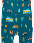 Baby boys' organic campervan print romper by Toby Tiger in soft cotton at www.brixbailey.com