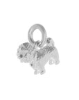 Shih Tzu Silver Dog Charm