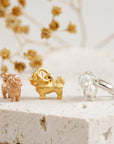 Shih Tzu Silver Dog Charm