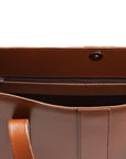Handmade Leather Shopper - Chestnut