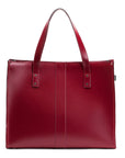 Handmade Leather Shopper - Oxblood