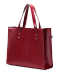 Handmade Leather Shopper - Oxblood
