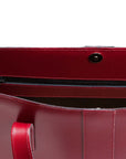 Handmade Leather Shopper - Oxblood