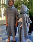 Toddler Shark Poncho Short Sleeve