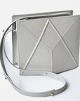 Handmade FACET Shoulder Bag by Gerda Retter - Elegant Italian Leather Craftsmanship by Gerda Retter Design at www.brixbailey.com