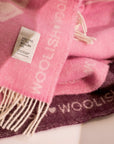 Shrimp love wool throw
