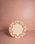 Camilla Side Plate, Green Garland Set of 4