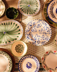 Peacock Side Plate, Green Set of 4