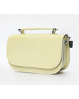 Aura Handmade Leather Bag - Cream