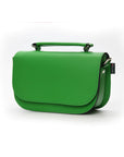 Aura Handmade Leather Bag - Green
