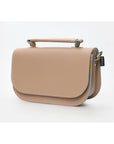 Aura Handmade Leather Bag - Iced Coffee