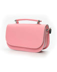 Aura Handmade Leather Bag - Pastel Pink