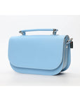 Aura Handmade Leather Bag - Baby Blue