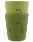 Silicone Cups, 2-Pack - Mr. Dino