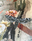 Sage Green Luxury Silk Pocket Square and tie men's Gift set 'Mirage' design inspired by Arizona Desert