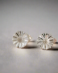 Daisy Silver Stud Earrings