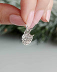 Raspberry Silver Charm