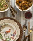 Simple Stoneware - White Dinner Plates - Set of 4