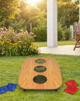 Single Deck Cornhole Game - Bean Bag Toss Game for Kids and Adults