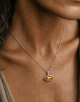 Siren’s Teardrop Citrine Necklace - Gold or Silver
