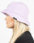 Lilac Cotton Bucket Hat with Little My Design