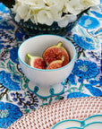 Sky Blue Scalloped Nibbles Bowl - Set of 4