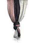 Silver Moon Khmer Silk Scarf